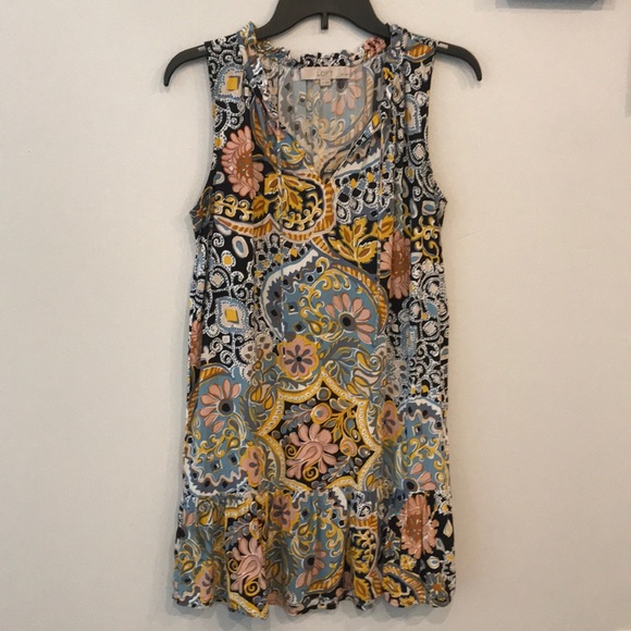 Ann Taylor LOFT Petites Floral Shift Dress SP